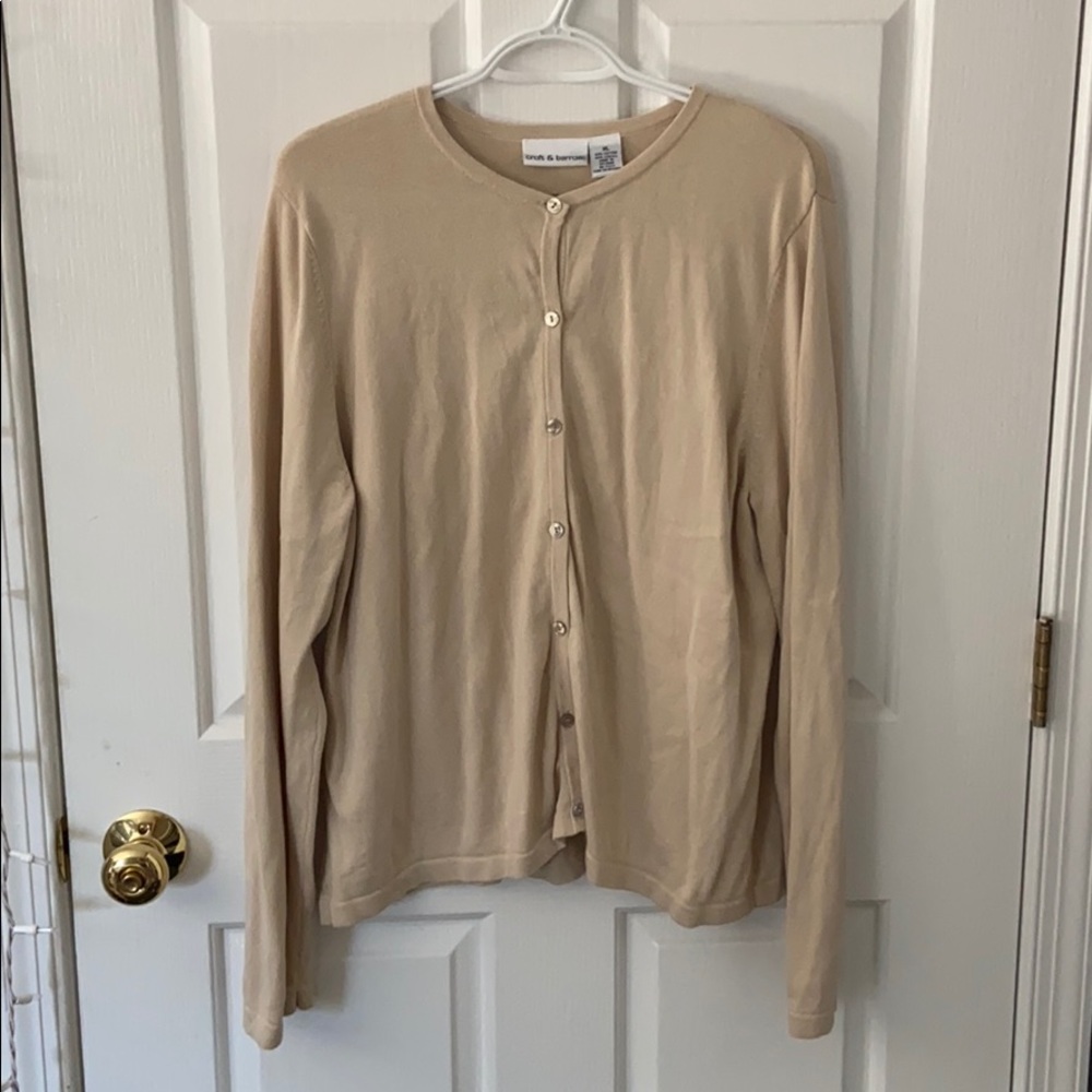 Croft and Barrow button up cardigan